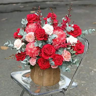 Giỏ hoa 26